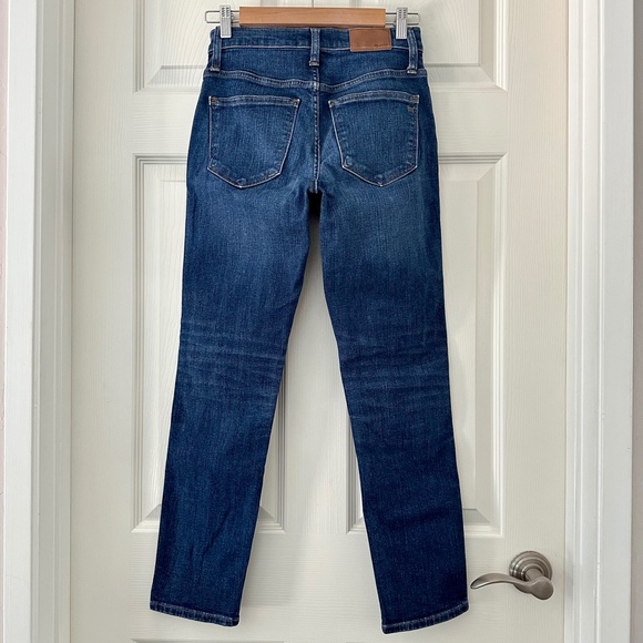 Madewell Slim Straight Jeans in Hammond Wash - Picture 4 of 15